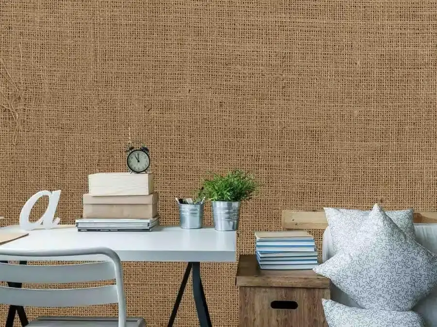 Burlap-Wallpaper-Study-Room-About-Murals.webp