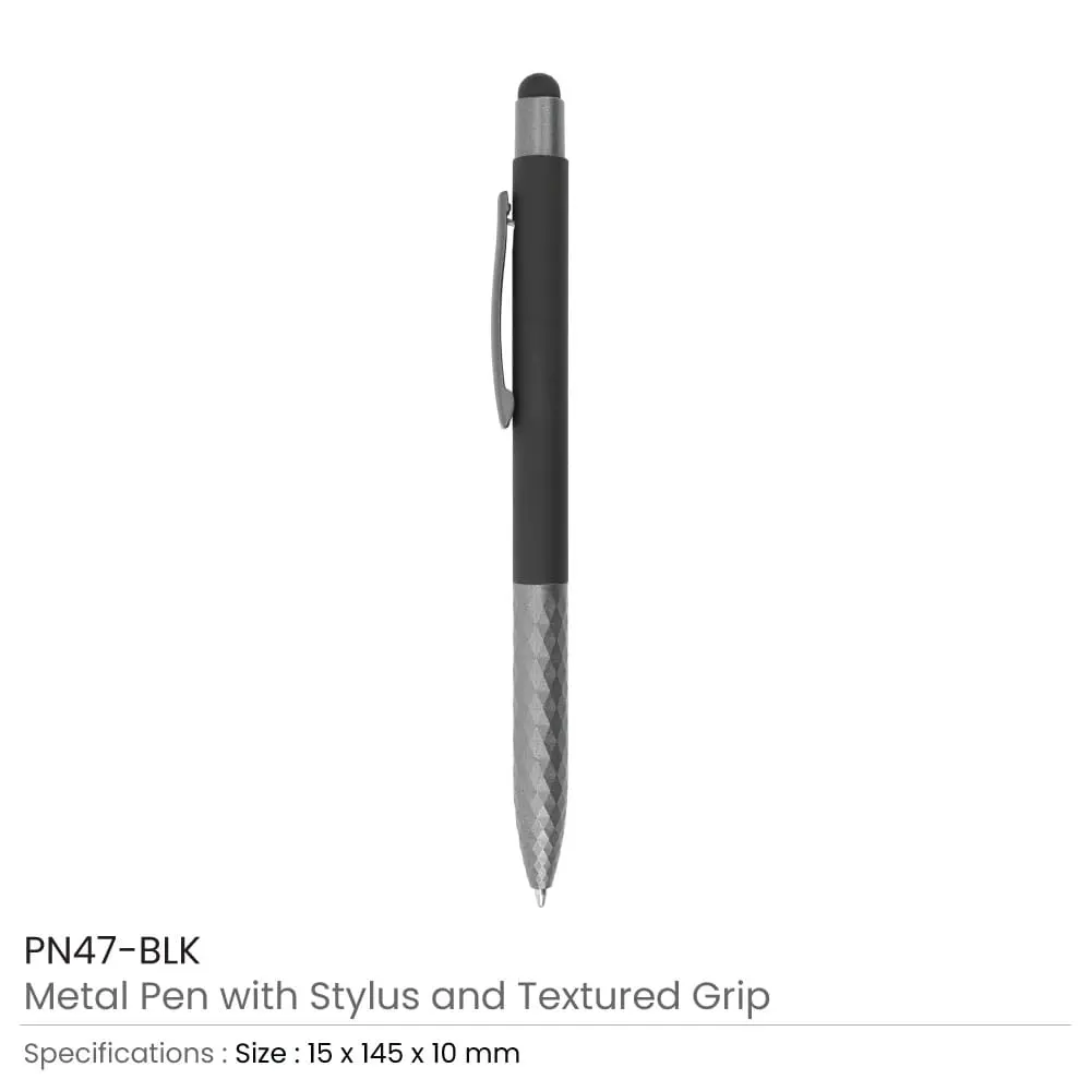 Stylus-Metal-Pen-with-Textured-Grip-PN47-BLK.webp