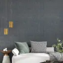 Burlap and Jute-Textured Wallpaper 