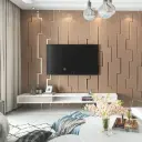 Suede Effect-Fabric Wallpaper 