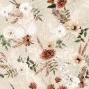 Floral-Pattern Wallpaper