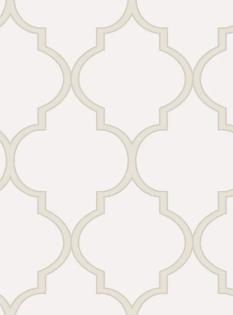 Moroccan Trellis-Pattern Wallpaper 