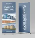 Roll Up Display Stand (Roll-up Stand 85x200 cm)