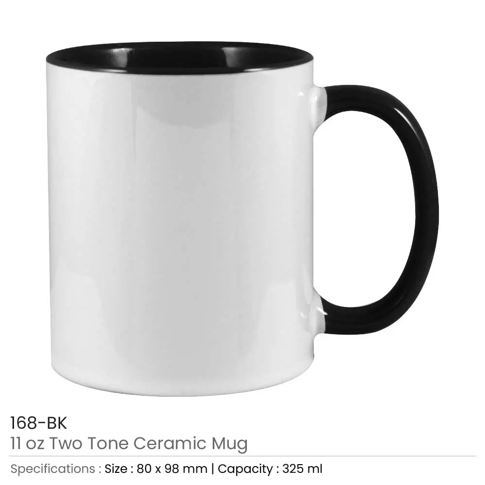 Two Tone Ceramic Mugs 