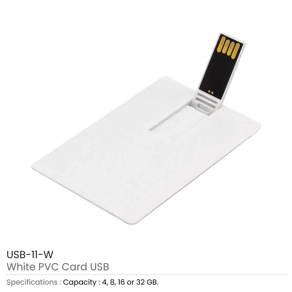 Card Shaped USB Flash Drives 