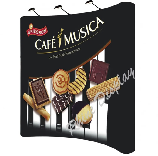 POP UP Stand 3 x 3 Grid Curved Hard Case