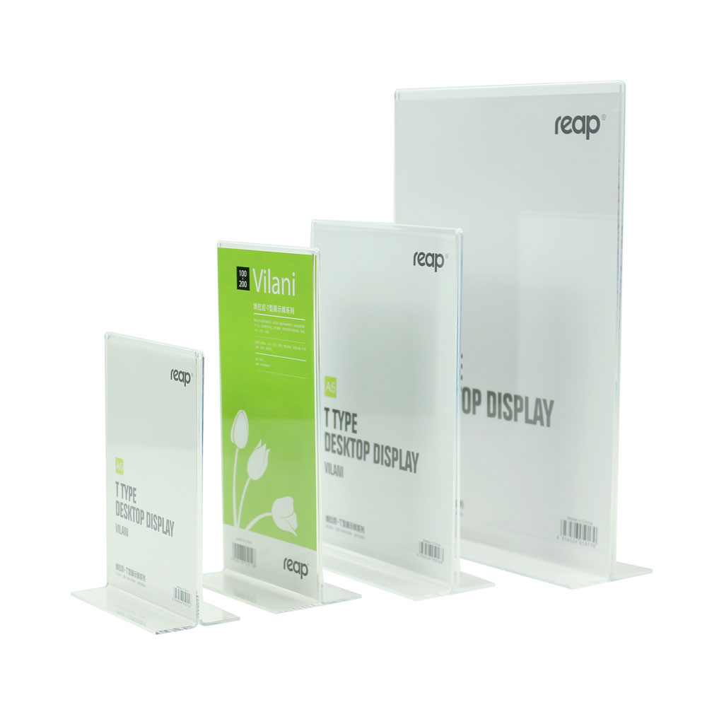 Acrylic Table Display Stand - T Shaped