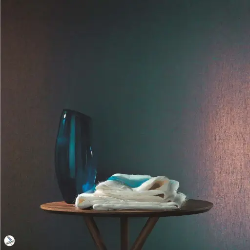 Linen Look-Fabric Wallpaper 