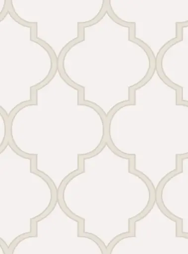 Moroccan Trellis-Pattern Wallpaper 
