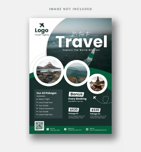Flyer - A4 (21 x 29.7 cm)