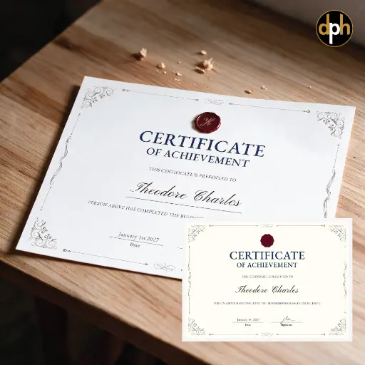 Certificates - Standard