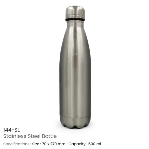 Water Bottles - Silver