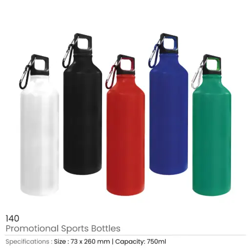 Promotional Sports Bottles 750 ml Customizable and Durable