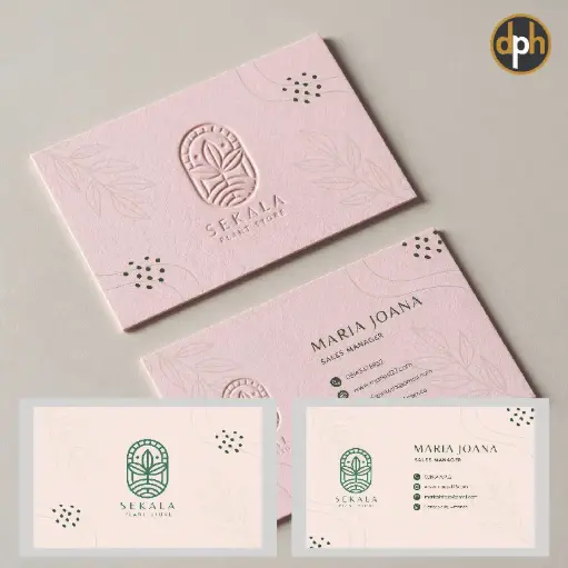 Business Card - Premium with Debossing