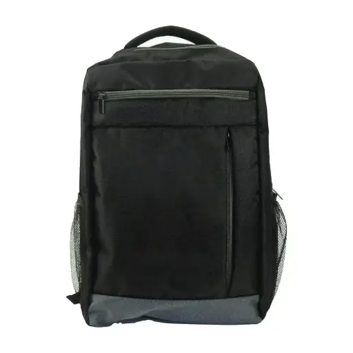 [SB-13-BLK] Backpacks in Black 1680D Polyester Material 